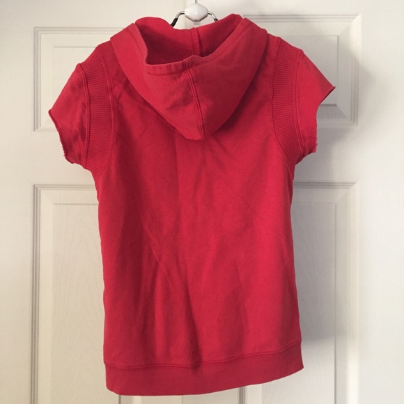 Reebok Vintage New England Patriots Short Sleeve Hooded Zip Up - Picture 5 of 6